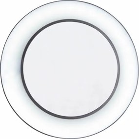Extol - LED Stmievateľná stolná lampa s lupou LED/8W/5V 2900/4500/7500K čierna