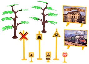 Veľká retro lokomotíva RC0700 s diaľkovým ovládaním, svetlom, parou a realistickým zvukom