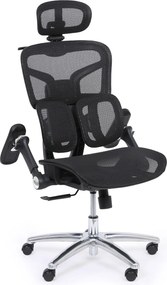 Kancelárska stolička LEVEL, sivá