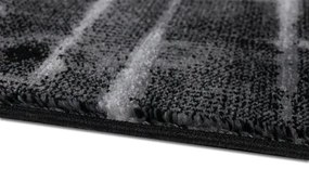 Koberce Breno Kusový koberec COSTA 3521 Black, čierna, viacfarebná,240 x 340 cm