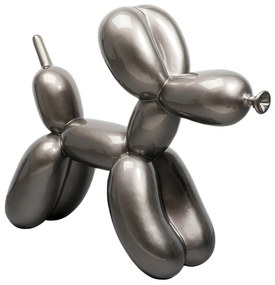 Balloon Dog soška sivá 118 cm