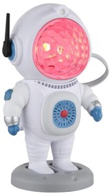 Globo 28084 - LED RGB stolná lampa COSMO LED/6W/5V astronaut biela