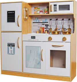 Aga4Kids Drevená kuchynka s LED osvetlením MR6151