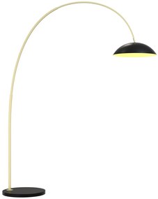 Wofi 3001-104 - LED Stmievateľná stojacia lampa ROSCOFF LED/21W/230V čierna/zlatá