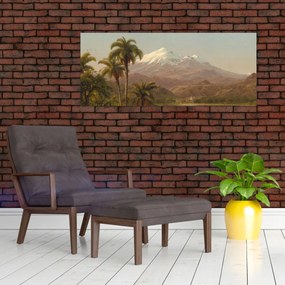 Obraz - Frederic Edwin Church, Tamaca Palms, reprodukcia (120x50 cm)