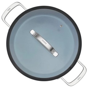 Hliníková panvica s pokrievkou/s nepriľnavým povrchom ø 28 cm tegame Meda 3.0 – FABINI