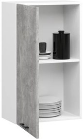 Horná kuchynská skrinka OLIWIA W50 H720 biela / betón