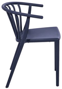 Modrá záhradná stolička Bonami Essentials Capri