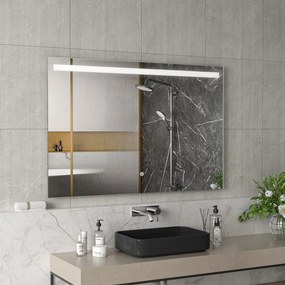 Erga Scarlet, obdĺžnikové LED zrkadlo 120x80cm, 920 lm, 3 farby svetla, predné osvetlenie, ERG-V01-128-1280-00