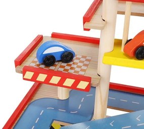 Kruzzel Drevené parkovisko / garáž + príslušenstvo - 9351