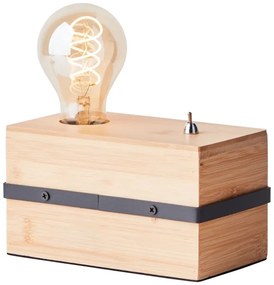 Brilliant - Stolná lampa BENNY 1xE27/40W/230V bambus