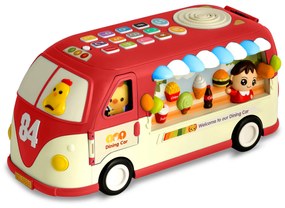Vzdelávacia hračka Autobus RK-741 Ricokids červený