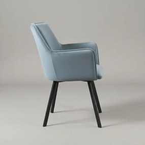 Jedálenská stolička AMELIA sivá