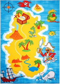 TA Koberec CP-580 FLANEL S POTLAČOU Rozmer: 140x200 cm