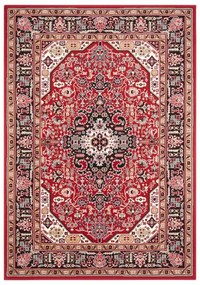 Červený koberec Nouristan Skazar Isfahan, 200 x 290 cm