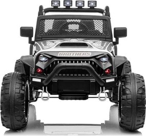 LEAN CARS Jeep JC666 Batéria Auto Strieborný lak