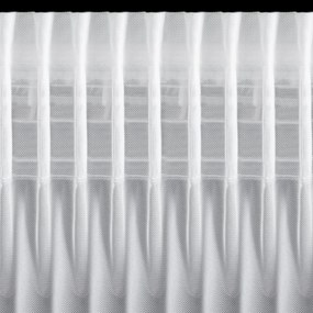 ZÁCLONA NA PÁSKE EVA MINGE ROSES3 350X270 CM BIELA