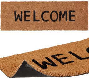 Vonkajšia rohožka Welcome, 75x25 cm