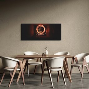 Obraz - čiary v tuneli (120x50 cm)