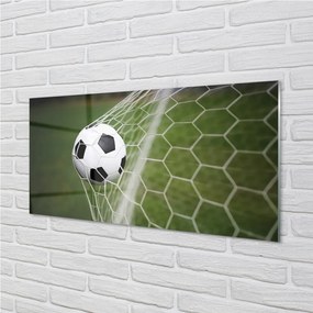 Sklenený obklad do kuchyne Futbal 125x50 cm