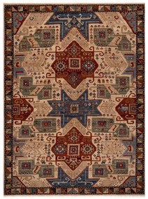 Koberec KESHAN, strapce 1250/53565 béžový / terakota