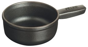 Staub mini hrniec na fondue 12 cm/0,35 l čierny, 1461223