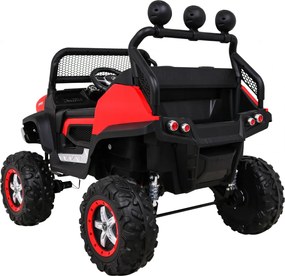Ramiz Mercedes Benz Unimog pre deti Off-road Červená + pohon 4x4 + diaľkové ovládanie