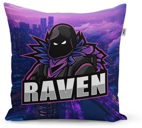 Sablio Vankúš FORTNITE RAVEN Steampunk mesto - 60x60 cm