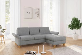 XXXLutz ROHOVÁ SEDAČKA, textil, sivá Sit & More - Sedačky - 000144016105
