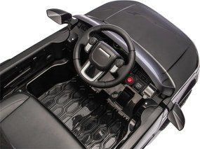 LEAN CARS Elektrické autíčko Land Rover Discovery DLS-K06 čierne