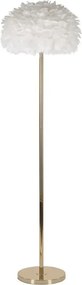 Stojacia lampa Feathers 170 cm biela/zlatá