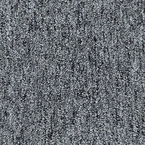 Balta, Koberec metráž Efekt AB 6120, na mieru, šíře 4m, šedá, ab (mriežka), chodba / predsieň