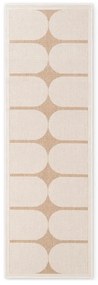Vnútorný a vonkajší behúň v béžovej a slonovinovej farbe 80x250 cm Duet Bowen – NORTHRUGS