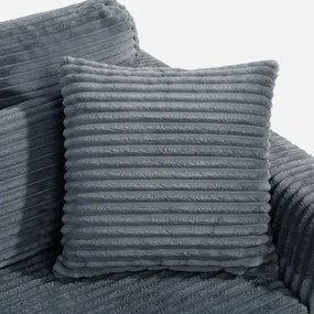 Rozkladacia 4-miestna pohovka NOEMI sivá