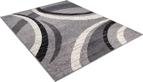 TA Koberec K856A GRAY CHEAP PP CRM Sivý Obdĺžnikový Rozmer: 140x200 cm