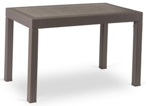 Záhradný stôl Fargo 119,5 cm hnedý