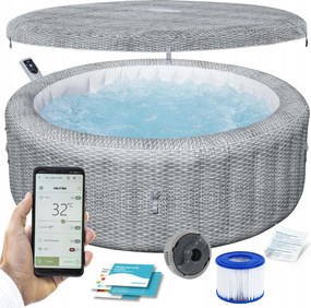 Nafukovacie Spa Lay-Z Bali Grey pre 6 osôb Bestway 6001N