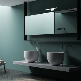 LED kúpeľňové nástenné svietidlo SHINE LED/7W/230V 30 cm IP44 biela