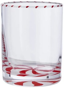 SWIRL Pohár 270 ml - červená/biela