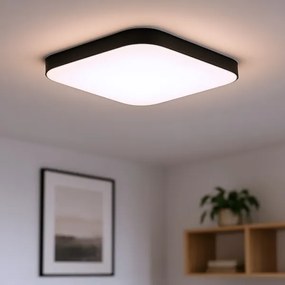 LED Stropné svietidlo NEMO LED/36W/230V 50x50 cm čierna