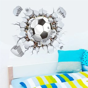 Veselá Stena Samolepka na stenu na stenu Futbalová lopta
