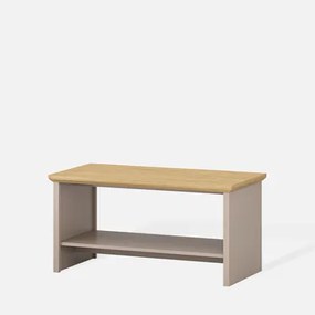 Stôl do obývacej izby IDELLO taupe kamenný dub