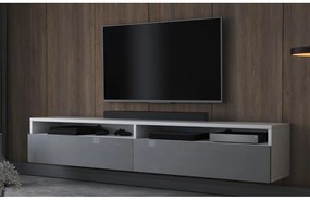 TV skrinka/stolík Redcan 180  (biela + sivá). Vlastná spoľahlivá doprava až k Vám domov. 1098682