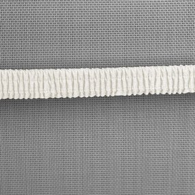 InternetovaZahrada 6 x poduška Cozy Vanamo 129x53x10cm - krémová