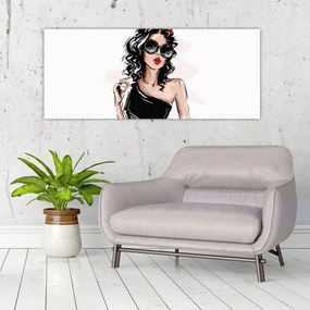 Obraz - Fashion woman (120x50 cm)