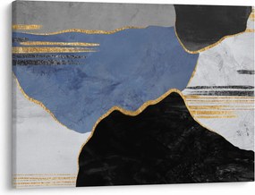 Obraz - Textúrované tvary (70x50 cm)