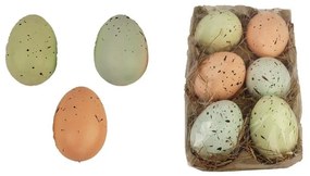 Dekoračné vajíčka, 6 ks X3835