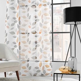 Biela voálová záclona 140x280 cm Vahine – douceur d'intérieur