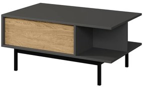 Konferenčný stolík Alsy 12 Olejovaný dub/Antracit