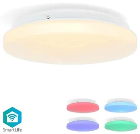 Nedis WIFILAC35WT - LED RGBW Stm. svietidlo LED/18W/230V 2700-6500K IP44 Wi-Fi NE0737
